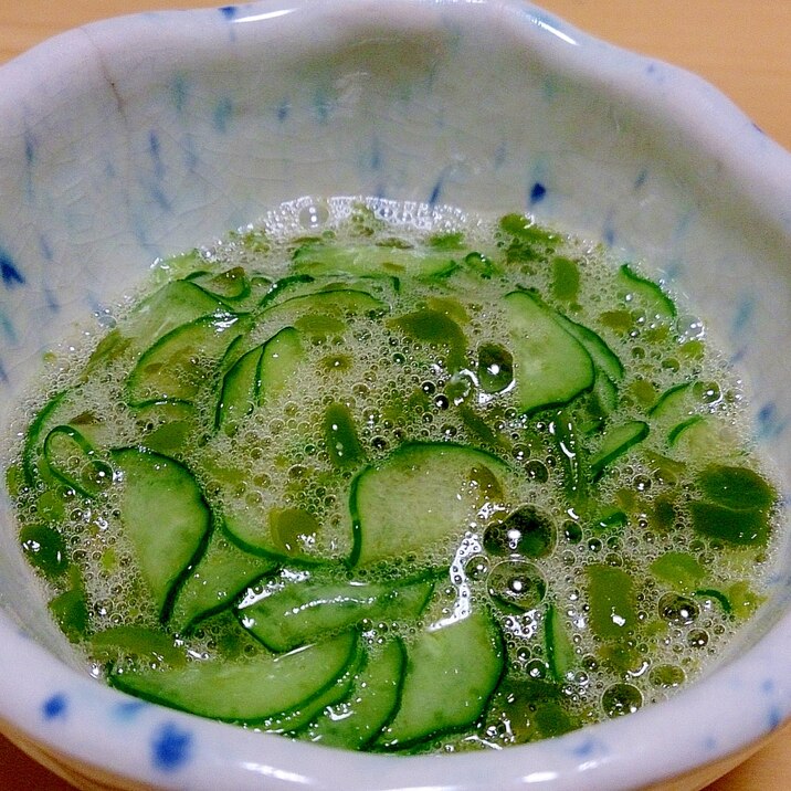 めかぶときゅうりの酢の物